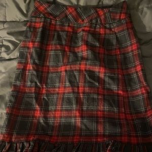 pendleton skirt!!